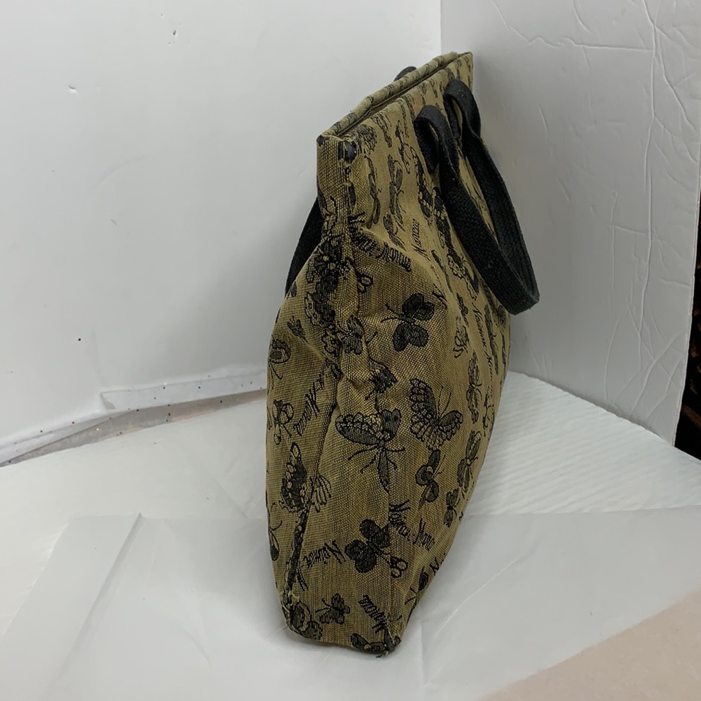 Nieman Marcus Butterfly embroidery shopper/tote - Picture 2 of 9